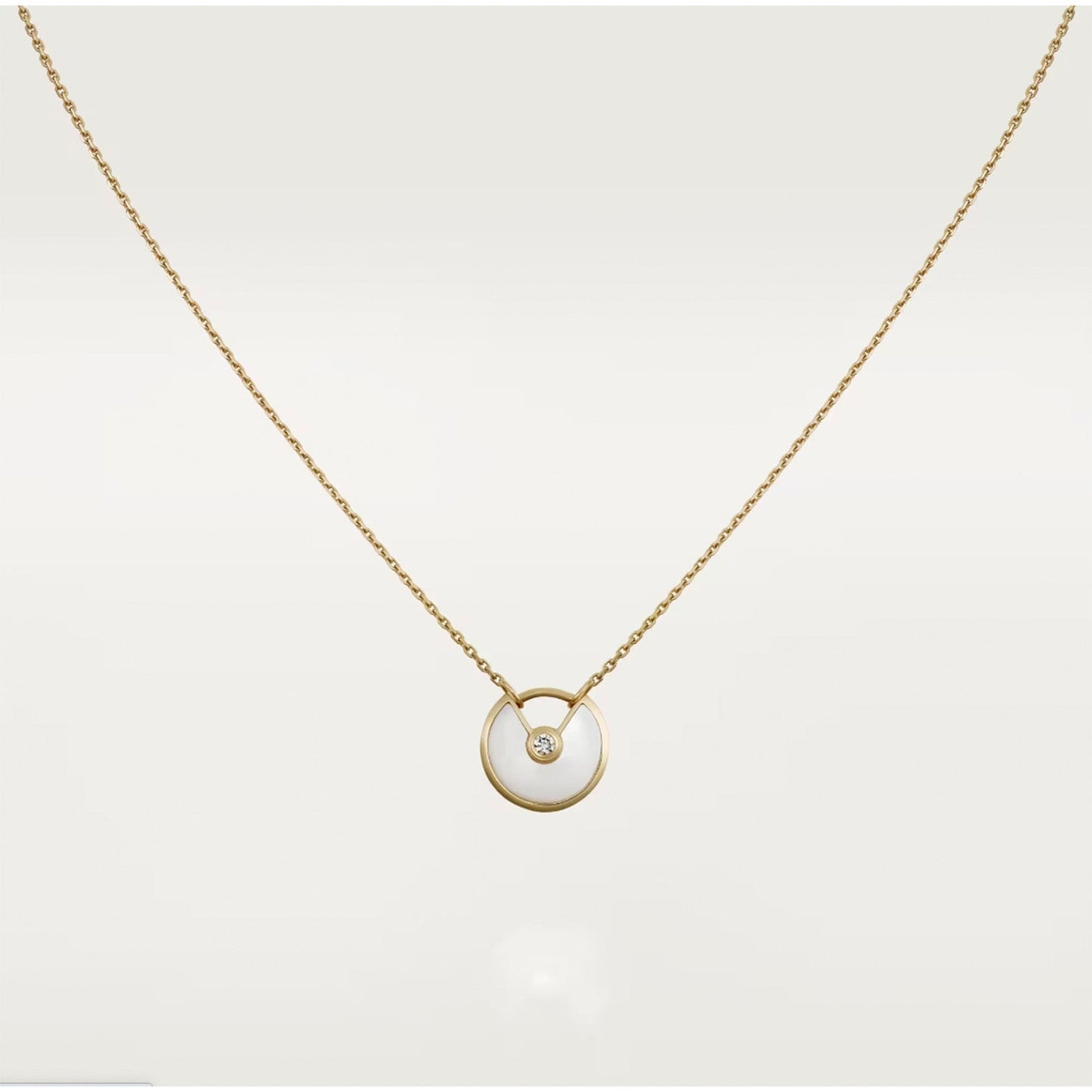 [Lumina]AMULETTE Lumina GOLD MOP NECKLACE