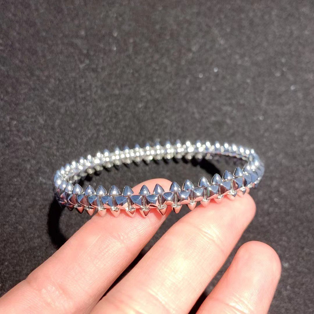 [Lumina]CLASH SILVER BRACELET