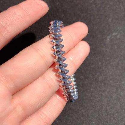 [Lumina]CLASH SILVER BRACELET
