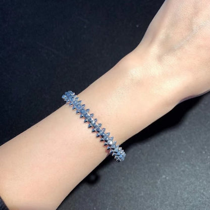 [Lumina]CLASH SILVER BRACELET