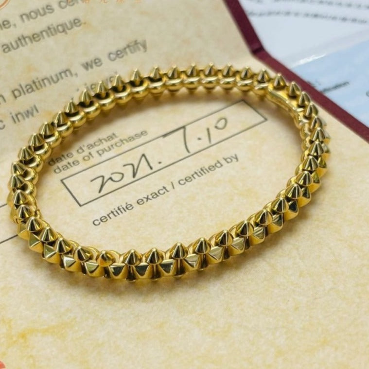 [Lumina]CLASH GOLD BRACELET