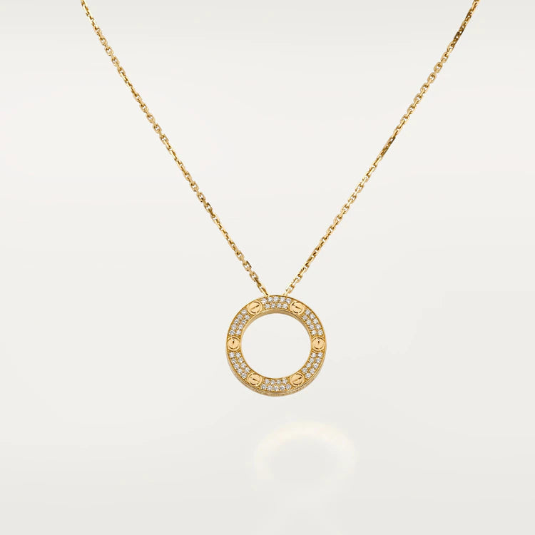 [Lumina]LOVE NECKLACE ADJUSTABLE Lumina GOLD