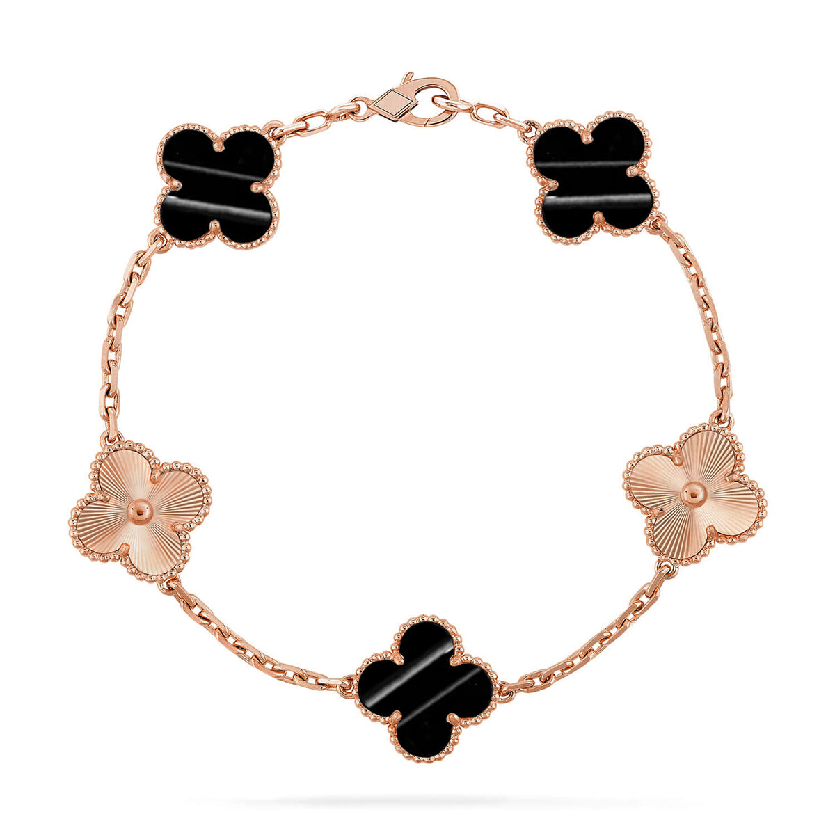 [Lumina] CLOVER 5 MOTIF PULSAR STONE BRACELET COLLECTION