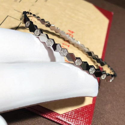 [Lumina]BEE LOVE SILVER DIAMOND BRACELET