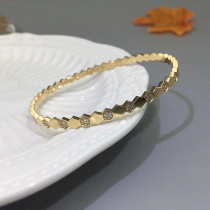 [Lumina]BEE LOVE GOLD DIAMOND BRACELET
