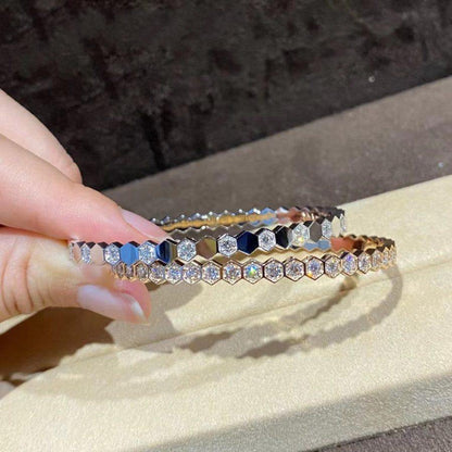 [Lumina]BEE LOVE GOLD BRACELET FULL DIAMOND
