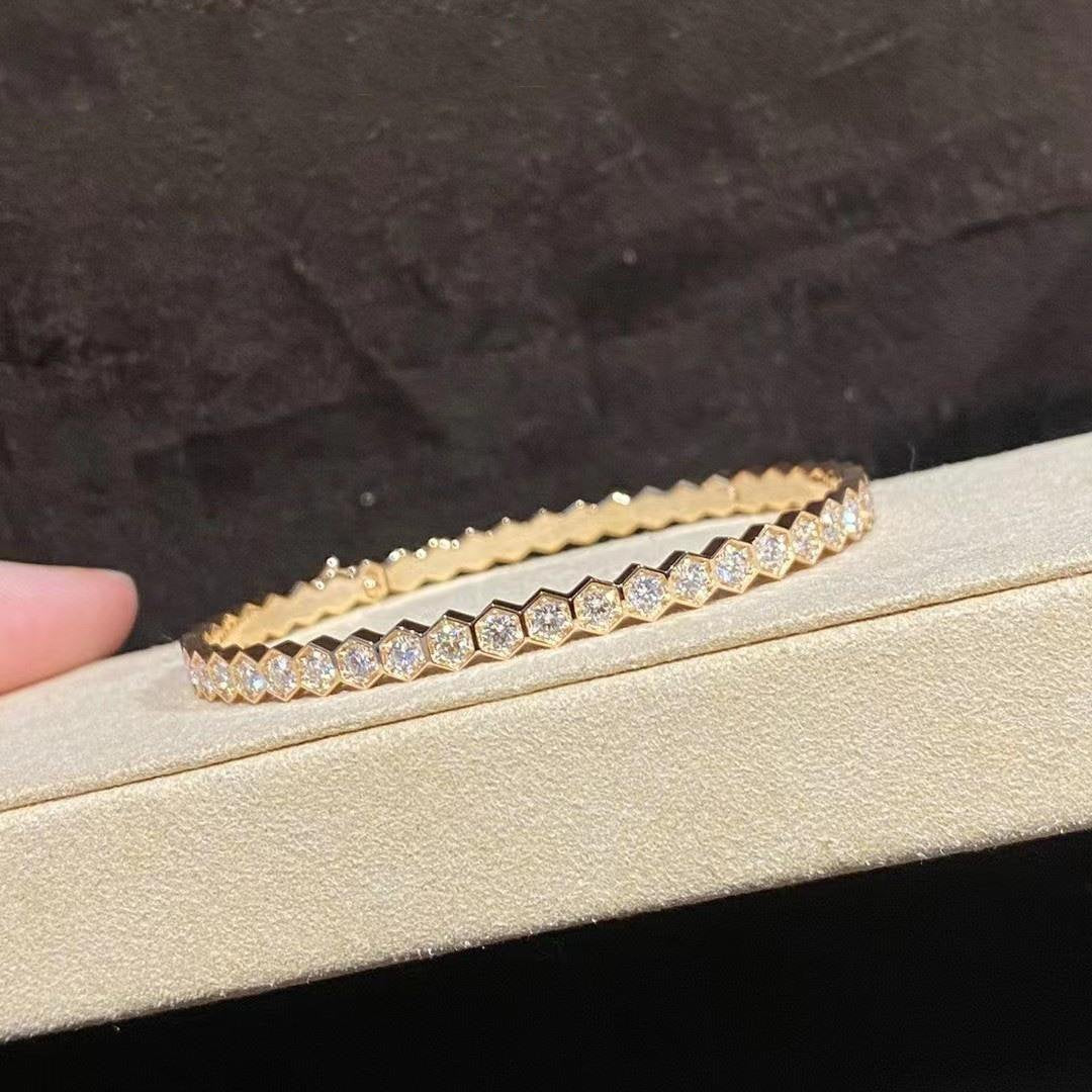 [Lumina]BEE LOVE GOLD BRACELET FULL DIAMOND