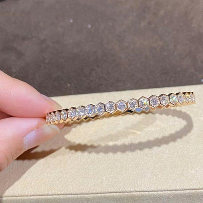 [Lumina]BEE LOVE GOLD BRACELET FULL DIAMOND