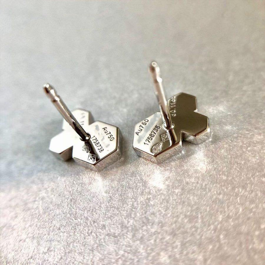 [Lumina]BEE LOVE SILVER DIAMOND EARRINGS
