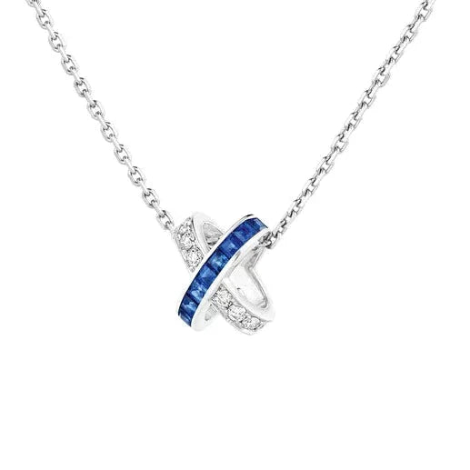 [Lumina]LIENS DIAMOND SILVER NECKLACE