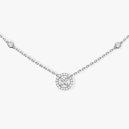[Lumina]Diamond Necklace 0,20ct Brilliant Shape Joy