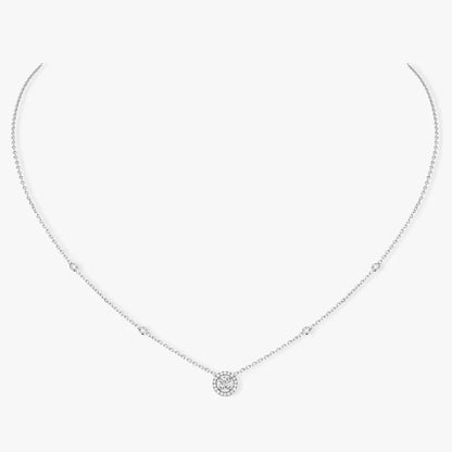 [Lumina]Diamond Necklace 0,20ct Brilliant Shape Joy