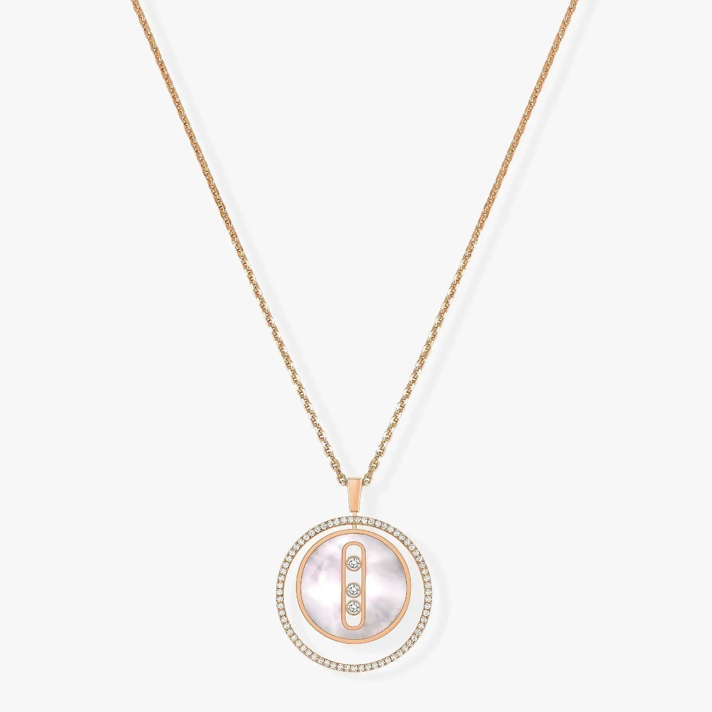 [Lumina]Demo MOVE MM NACRE BLANCHE DIAMOND NECKLACE