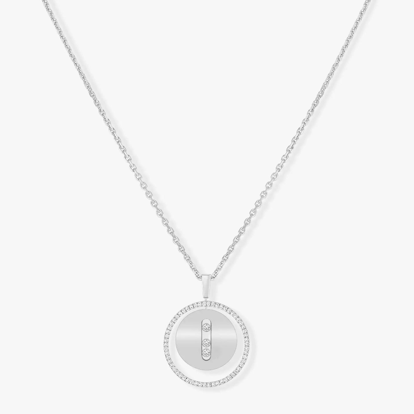 [Lumina]Demo MOVE MM SILVER DIAMOND NECKLACE