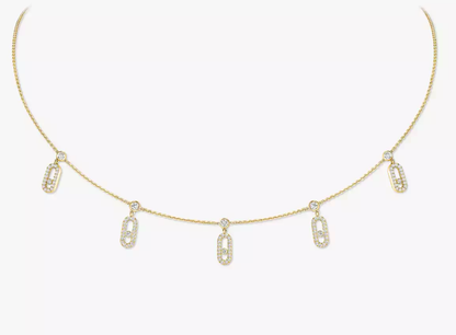 [Lumina]MS DIAMOND PENDANT NECKLACE