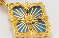 [Lumina] B.C.L SMALL SIZE  ENAMEL NECKLACE£¨Various colors)
