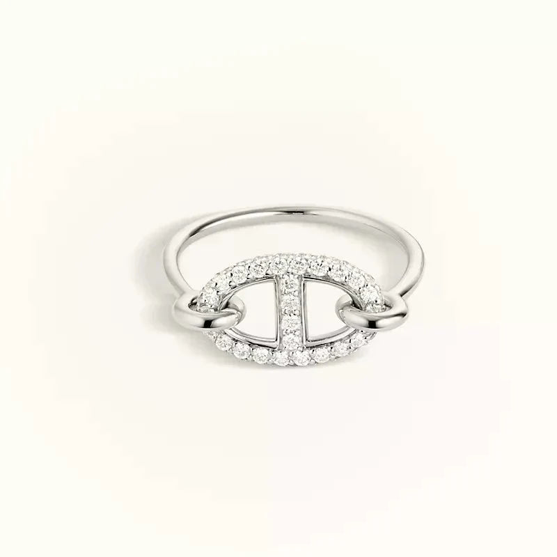 [Lumina]RONDE SMALL SILVER DIAMOND RING