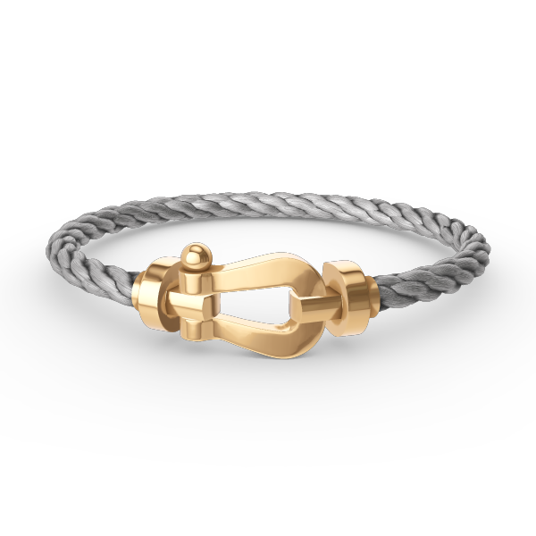 [Lumina]FORCE LARGE HORSESHOE NO DIAMOND BRACELET GOLD