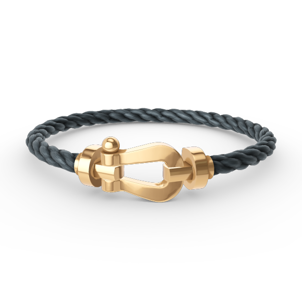 [Lumina]FORCE LARGE HORSESHOE NO DIAMOND BRACELET GOLD