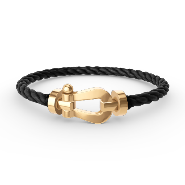 [Lumina]FORCE LARGE HORSESHOE NO DIAMOND BRACELET GOLD