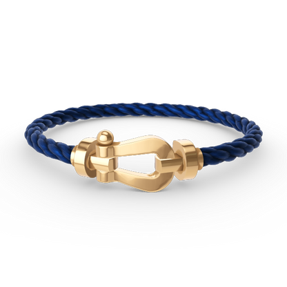 [Lumina]FORCE LARGE HORSESHOE NO DIAMOND BRACELET GOLD