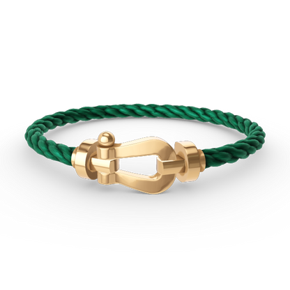 [Lumina]FORCE LARGE HORSESHOE NO DIAMOND BRACELET GOLD