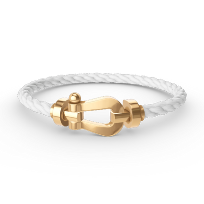 [Lumina]FORCE LARGE HORSESHOE NO DIAMOND BRACELET GOLD