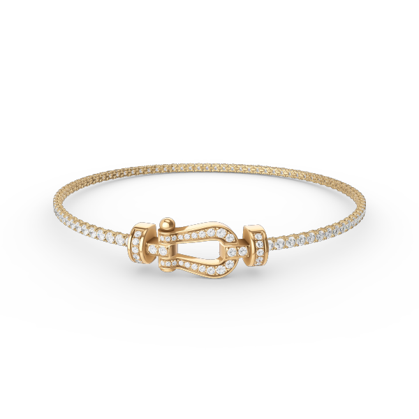 [Lumina]FORCE  HORSESHOE  DIAMOND TENNIS BRACELET