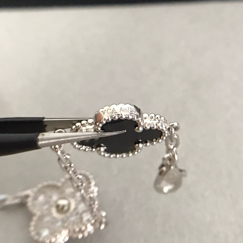 [Lumina] CLOVER 5 MOTIF ONYXS BRACELET COLLECTION