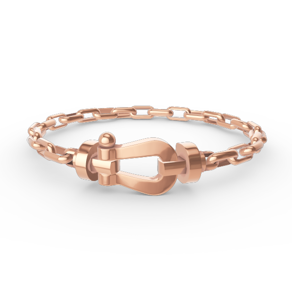 [Lumina]FORCE LARGE HORSESHOE CLASP  METAL BRACELET