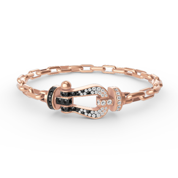 [Lumina]FORCE LARGE HORSESHOE CLASP  METAL BRACELET