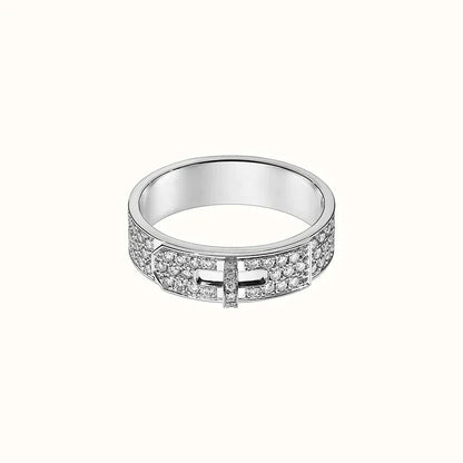 [Lumina]KELLY SILVER DIAMOND RING