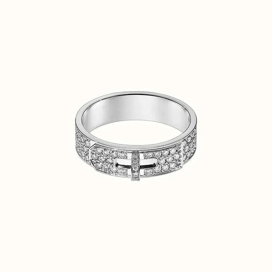 [Lumina]KELLY SILVER DIAMOND RING