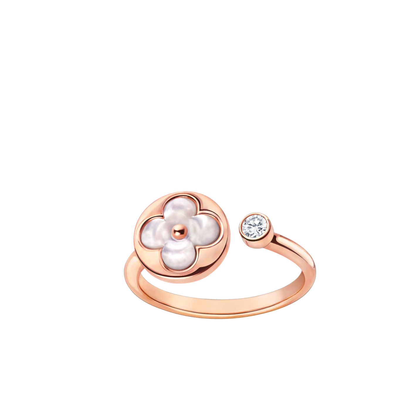 [Lumina]SUN 1 DIAMOND PINK MOP RING