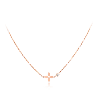 [Lumina]BLOSSOM PENDANT PINK GOLD AND DIAMOND
