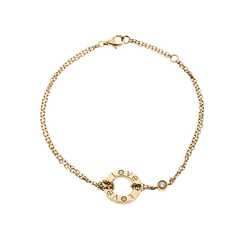 [Lumina]LOVE BRACELET 2 DIAMOND