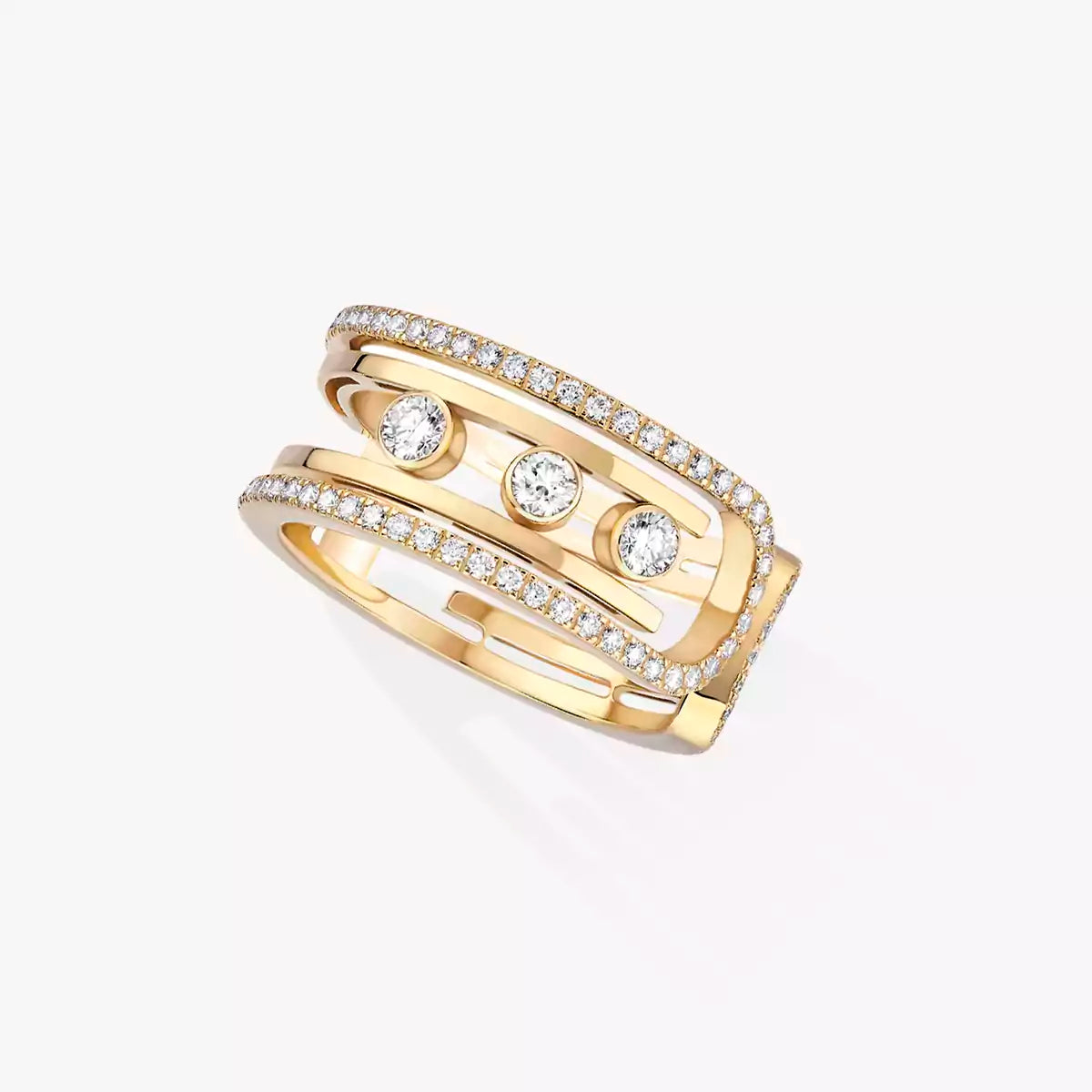 [Lumina]Move 10th Diamond Ring in Gold