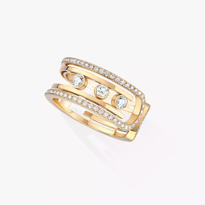 [Lumina]Move 10th Diamond Ring in Gold