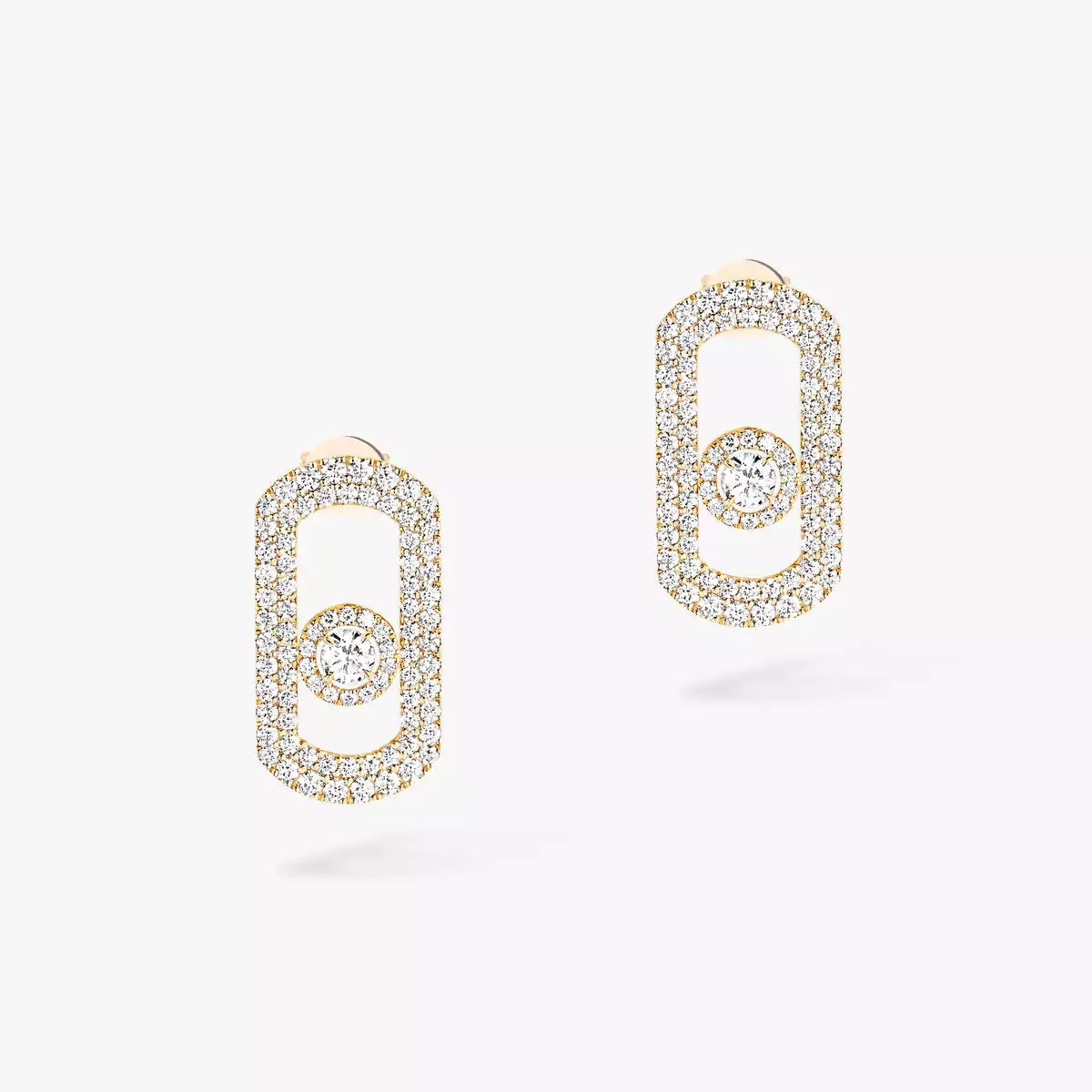 [Lumina]So Move Pave_-Set Diamond Earrings in Silver