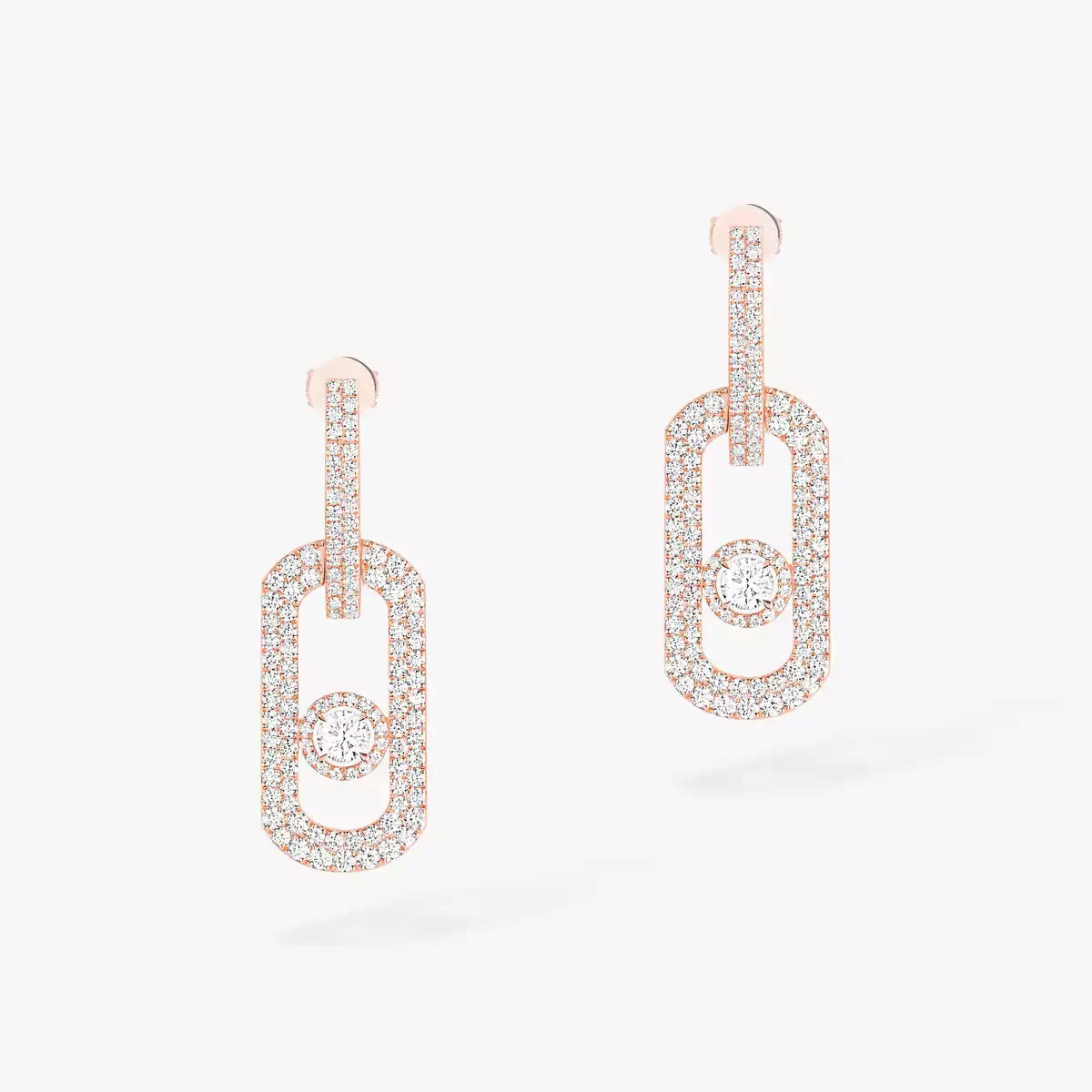 [Lumina]So Move XL Pave_-Set Diamond Pendant Earrings