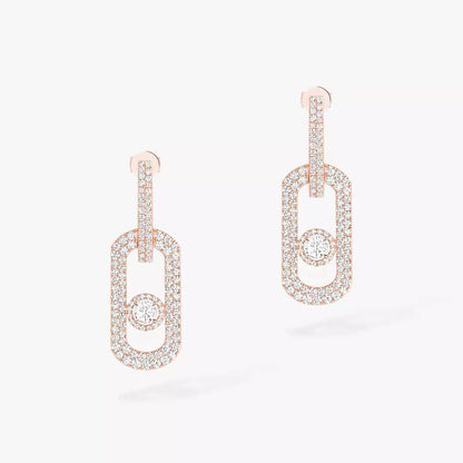 [Lumina]So Move XL Pave_-Set Diamond Pendant Earrings