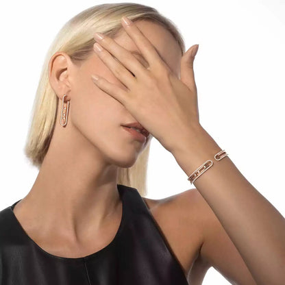 [Lumina]Diamond Pendant Earrings Move 10Th