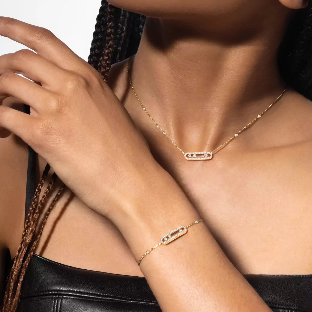 [Lumina]Pavé Baby Move Diamond Bracelet