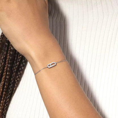 [Lumina]Move Uno Diamond Bracelet