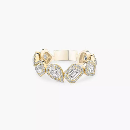 [Lumina]Diamond Wedding Ring My Twin