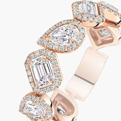 [Lumina]Diamond Wedding Ring My Twin