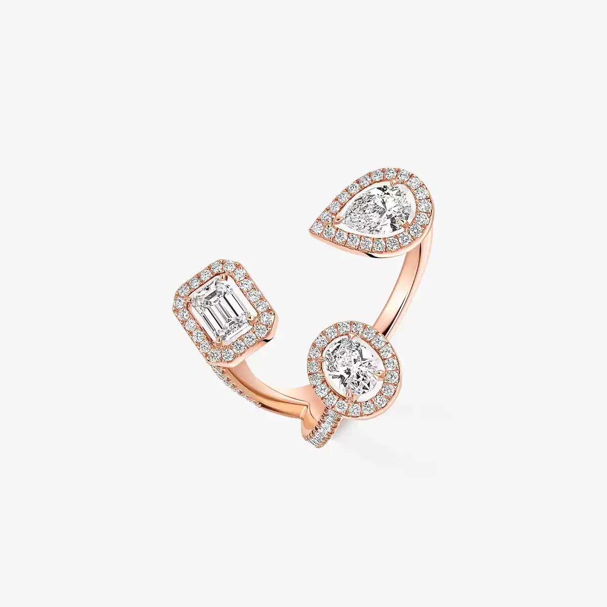 [[Lumina] Diamond Ring 0,25ct My Twin Trilogy