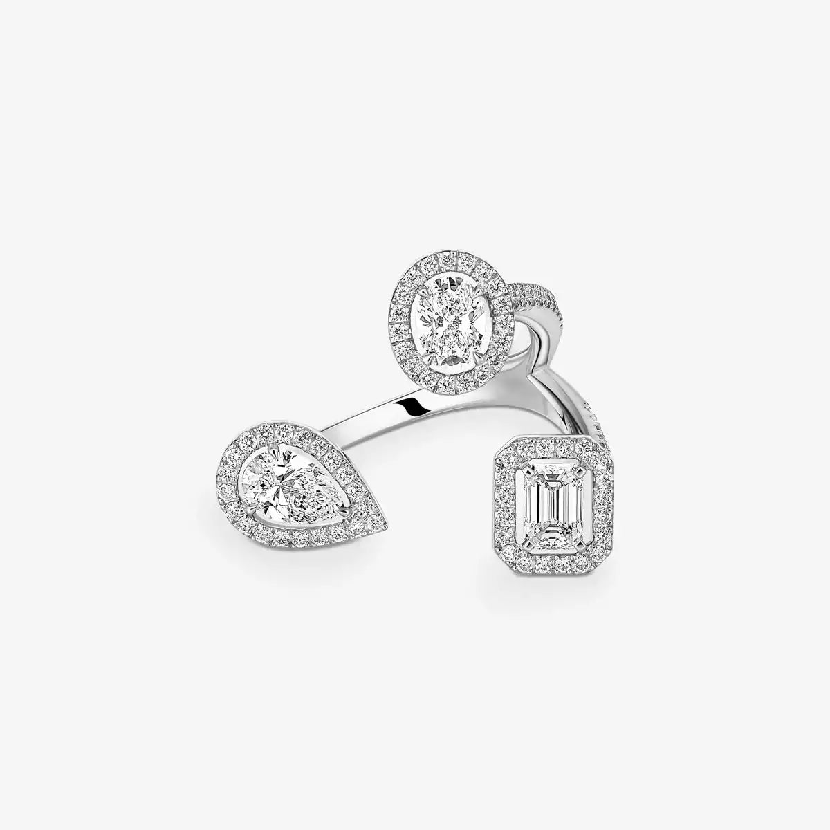 [[Lumina] Diamond Ring 0,25ct My Twin Trilogy