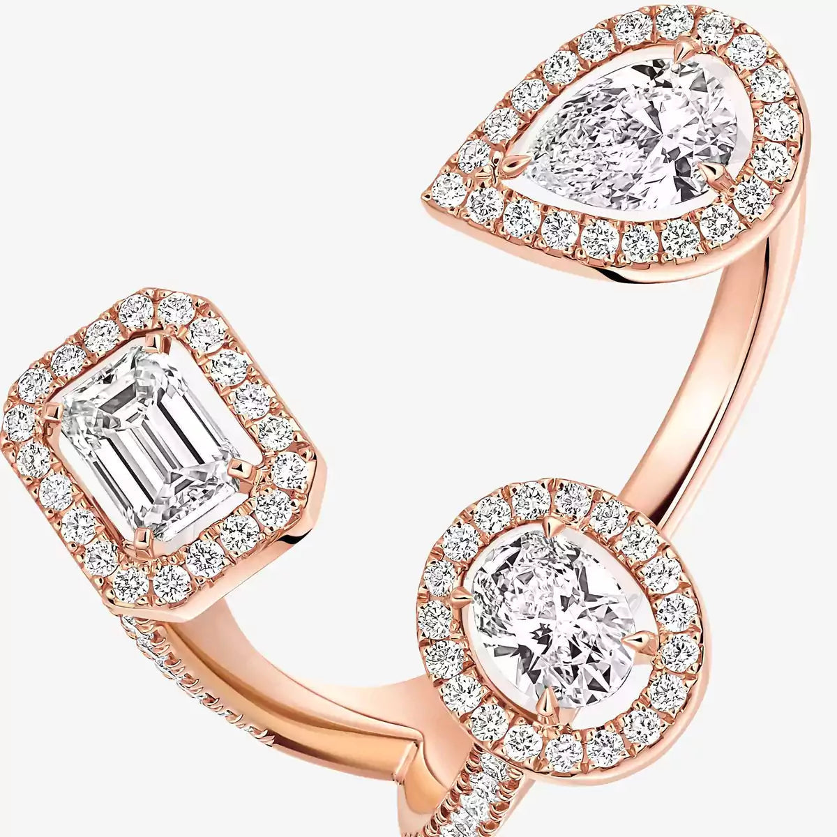 [[Lumina] Diamond Ring 0,25ct My Twin Trilogy