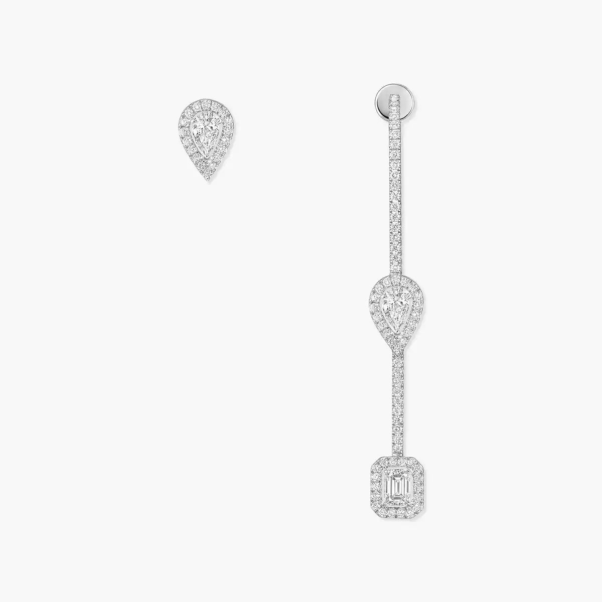 [Lumina]Diamond Drop Earrings My Twin